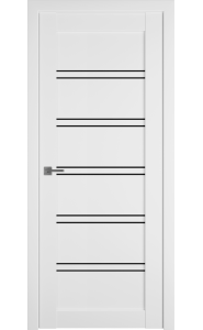 Межкомнатная дверь Emalex 28, со стеклом, цвет Emalex Ice Межкомнатная дверь Emalex 28, со стеклом, цвет Emalex Ice